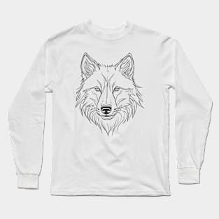 Wolf Head Long Sleeve T-Shirt